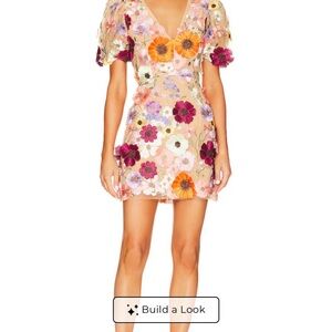 Elliatt rosalind in multi V-Neck Mini Dress